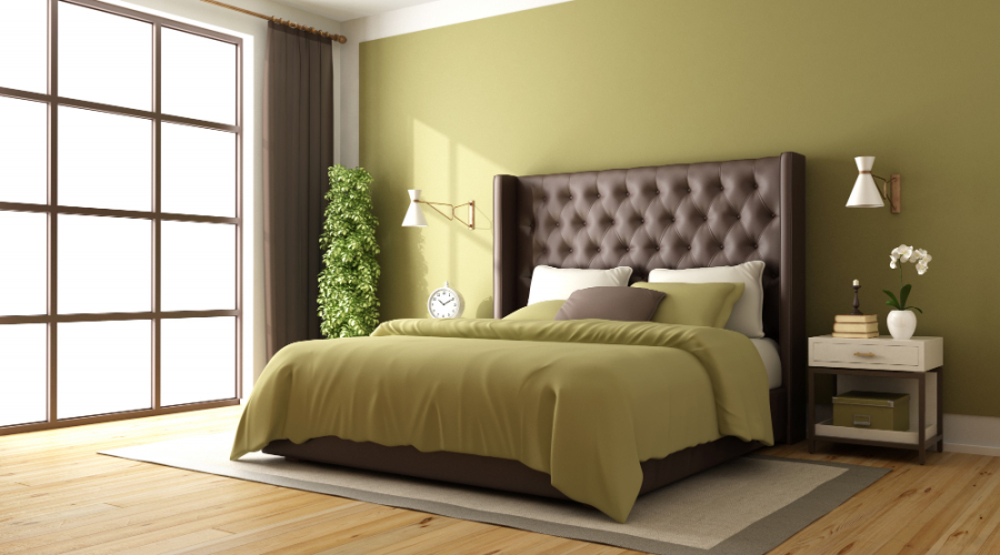 classic-brown-green-bedroom